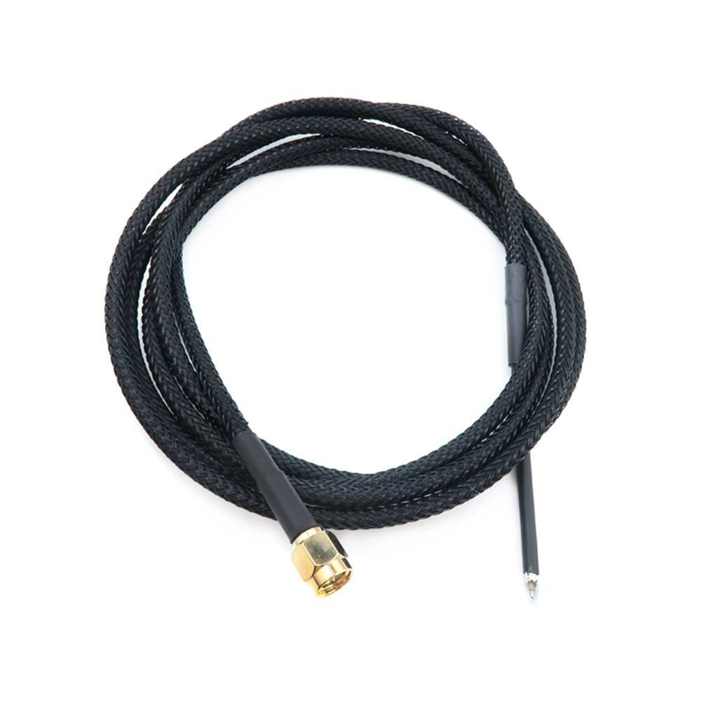 Pienih&auml;vi&ouml;inen kullattu Pigtail WiFi-antennin jatkokaapeli RG174 RF SM A naaras koaksiaalikaapeli 1 m