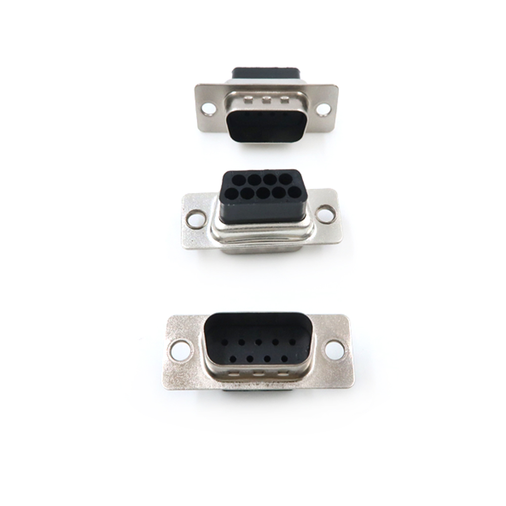 High Current Combo hun- og han-D-Sub blandede kontaktstik 9-benet D-SUB VGA-stik